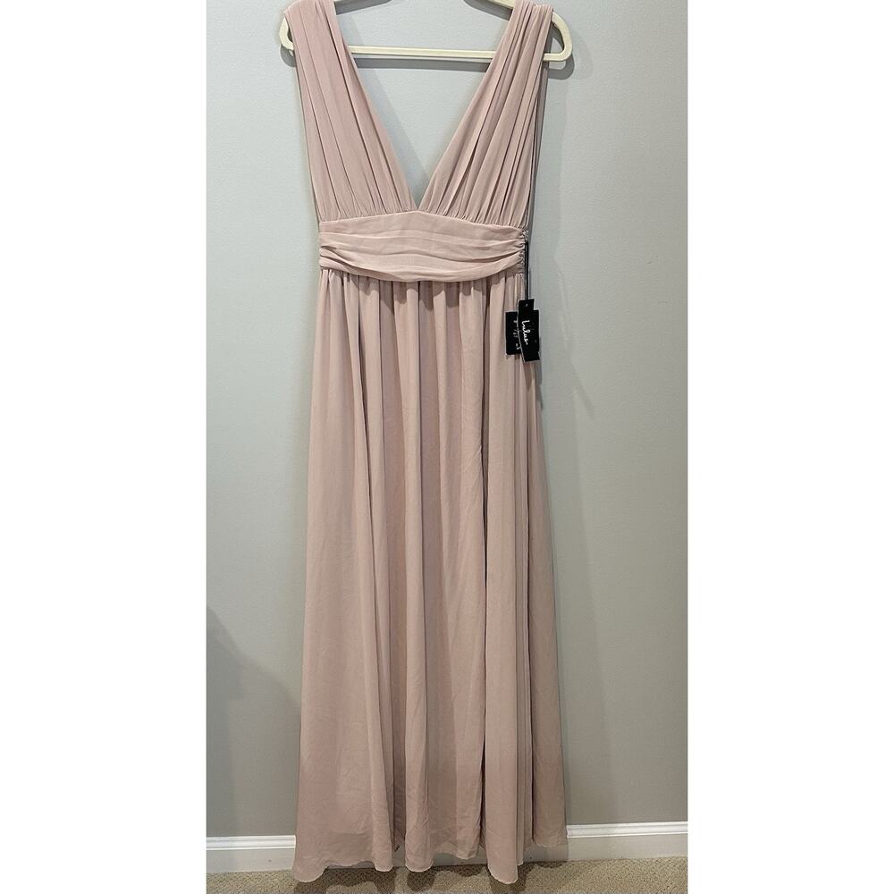 Lulus‎ Heavenly Hues Maxi Dress , Blush, Size Medium, NWT